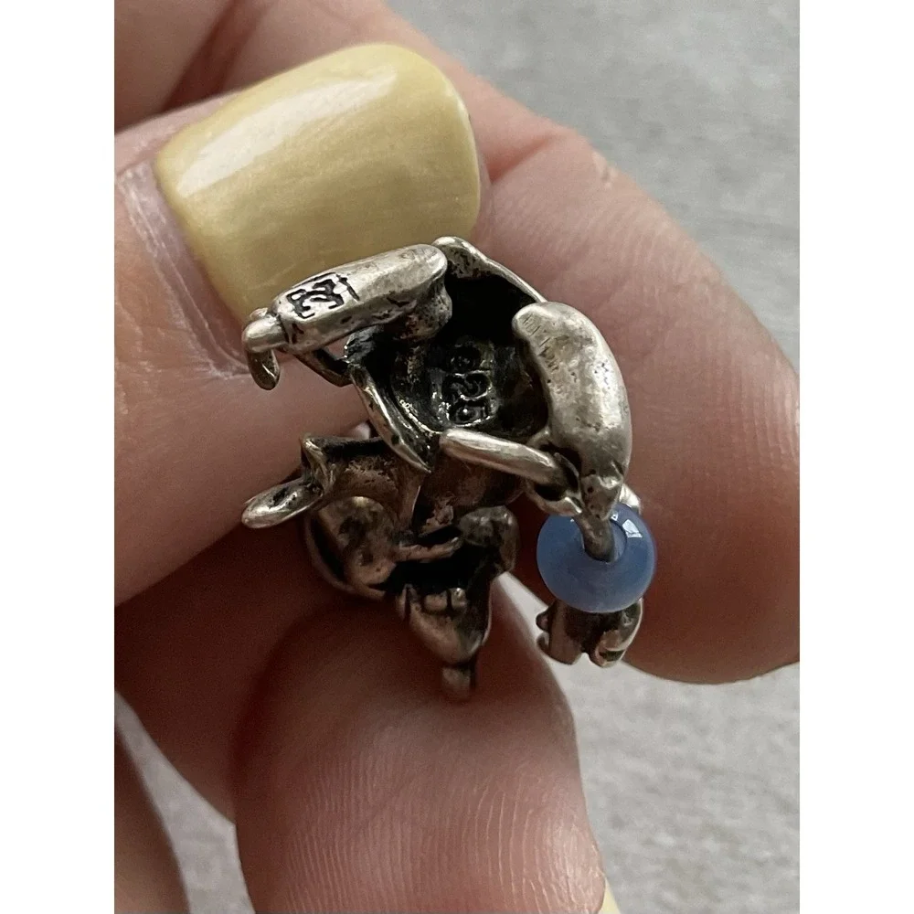 vintage 1990s sterling silver Disney charm LTD Edition Mouse From Cinderella